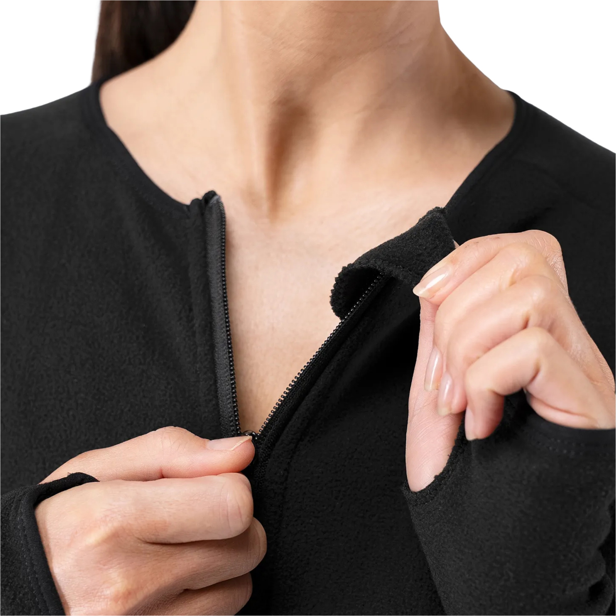 2026 Zhik Drydragt Underfleece FLC-0035-U-BLK - Black